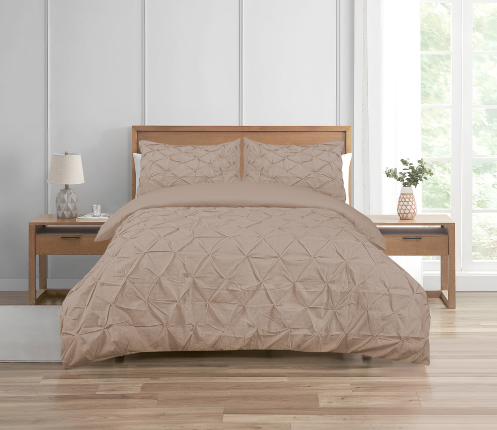 Dekbedovertrek Augustine Taupe