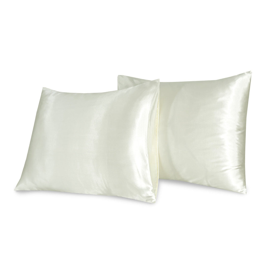 Kussenslopen Beauty Zijde Creme - 2 stuks 