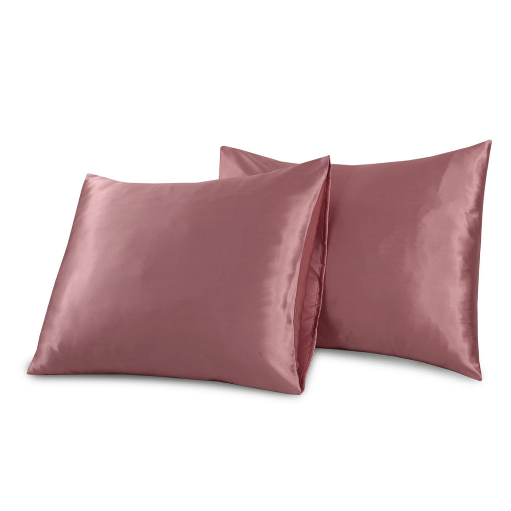 Kussenslopen Beauty Silk Rosewood - 2 stuks