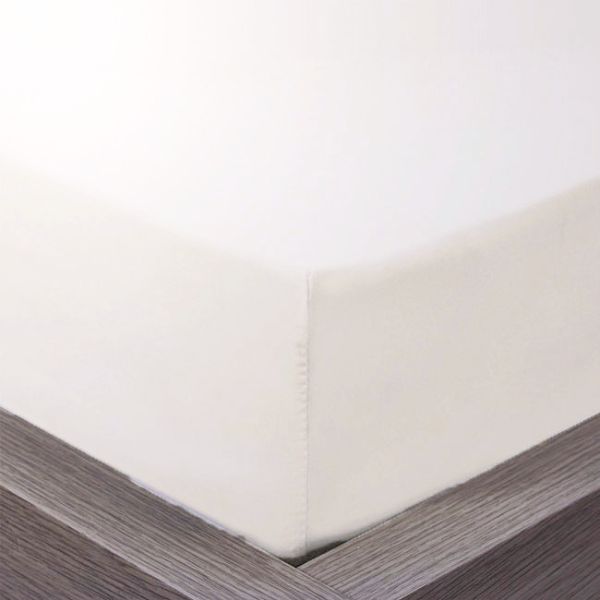 Katoenen Hoeslaken Crème