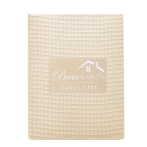 Wafel Dekbedovertrek Zand