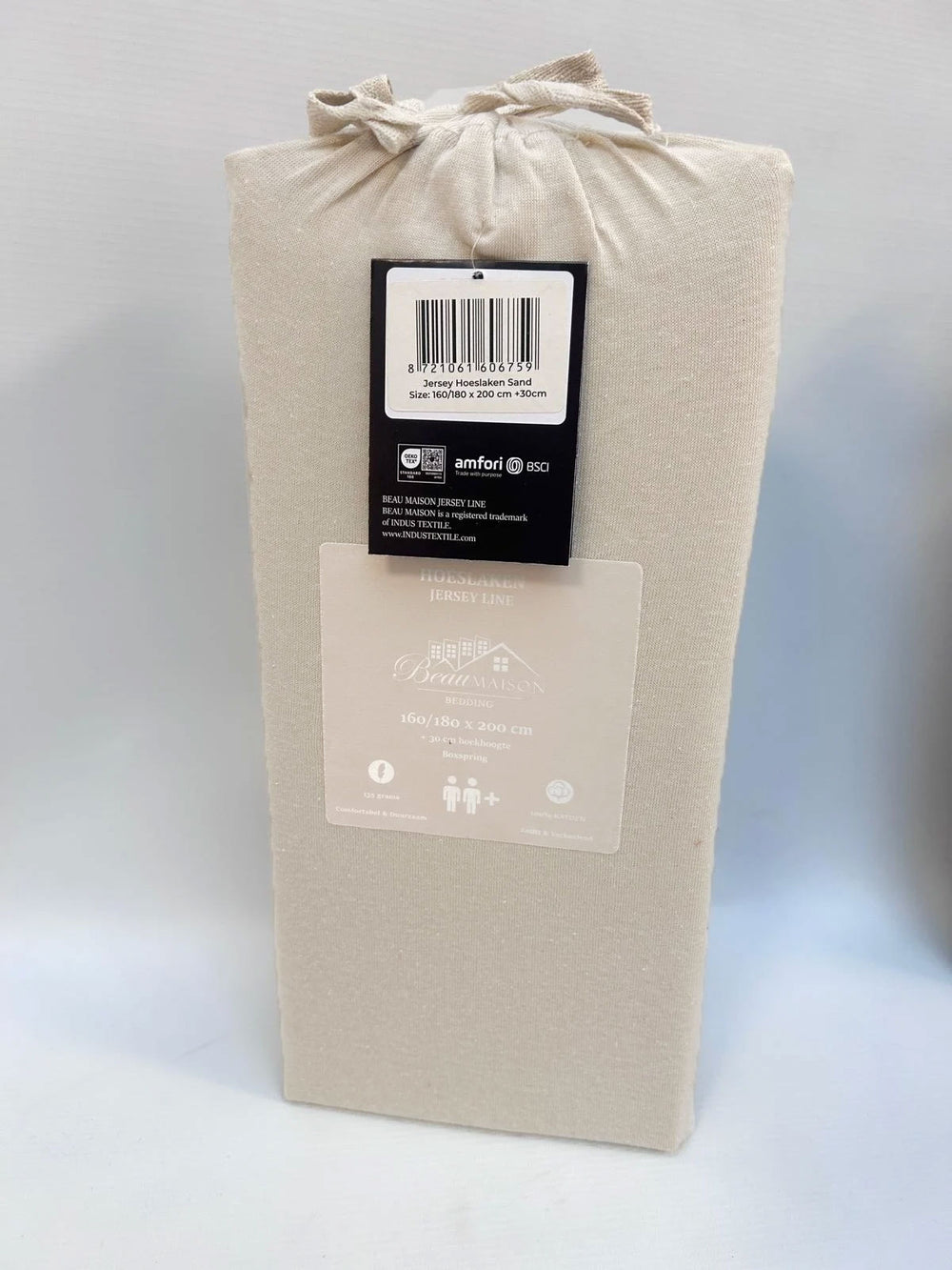Jersey Hoeslaken Zand