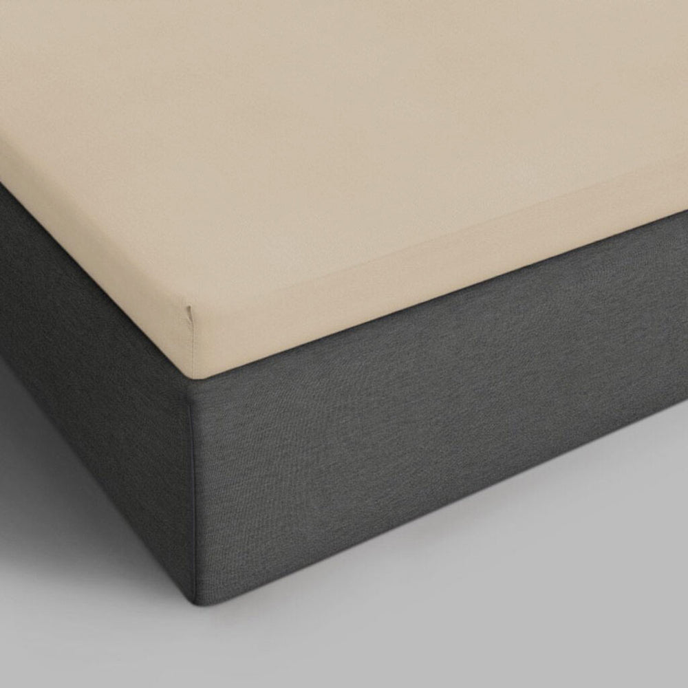 Topper Hoeslaken Jersey Zand