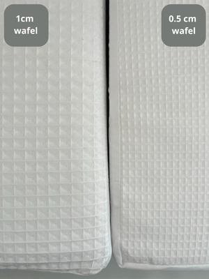 Wafel Dekbedovertrek Zand