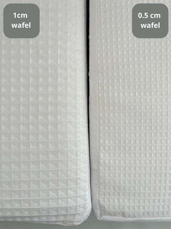 Wafel Dekbedovertrek Zand